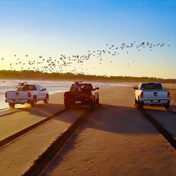 Ingreso a la Playa con 4x4